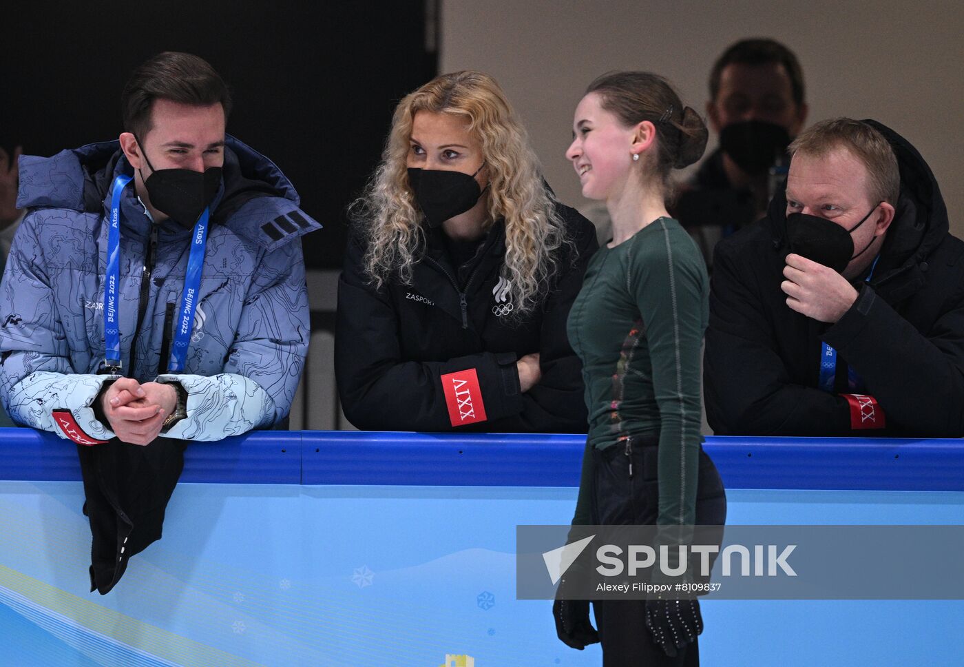 China Olympics 2022 Figure Skating ROC Valieva Training