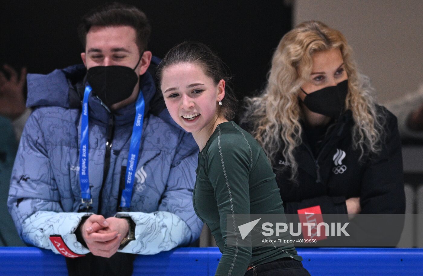 China Olympics 2022 Figure Skating ROC Valieva Training
