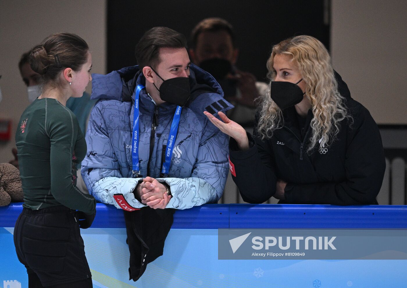 China Olympics 2022 Figure Skating ROC Valieva Training