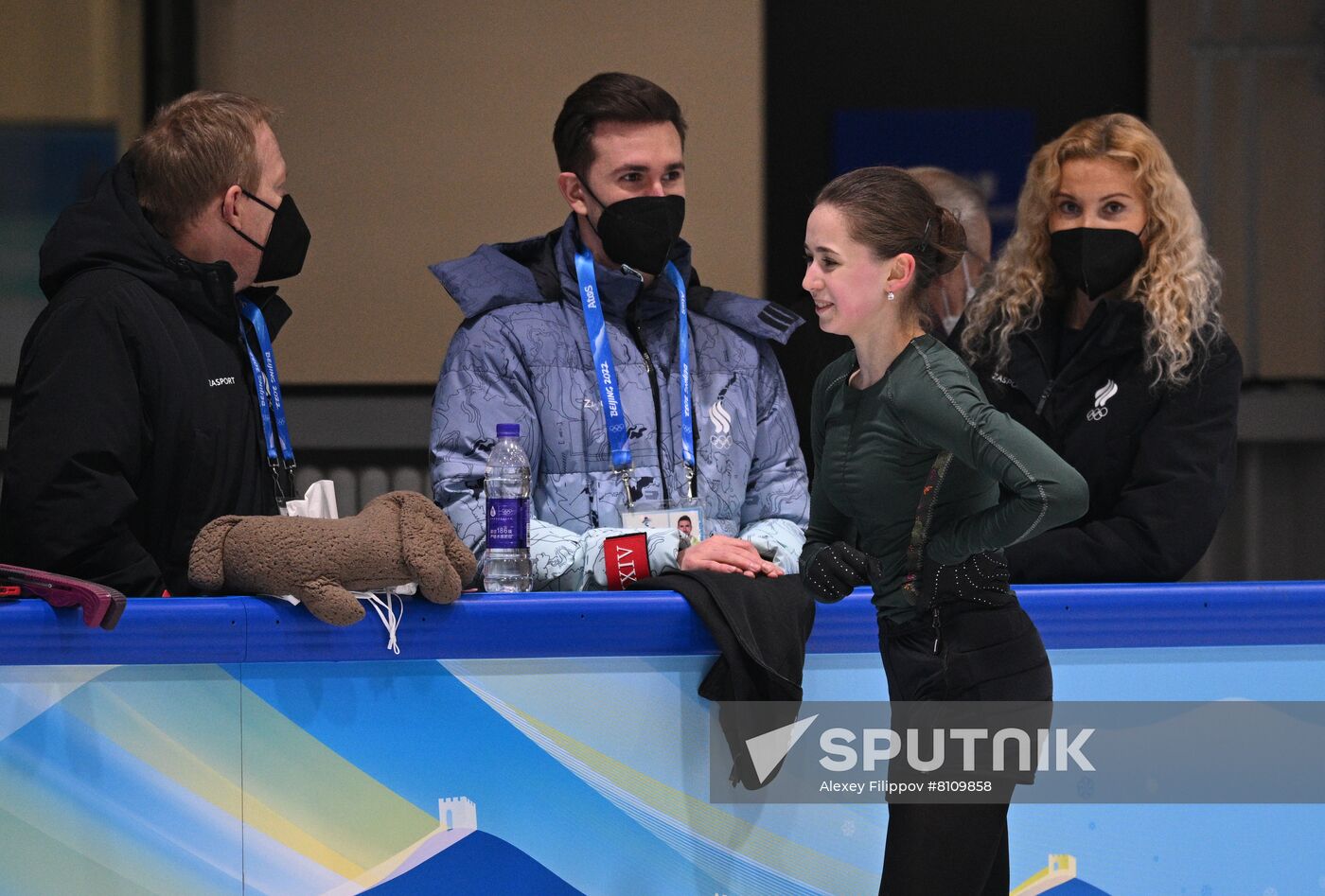 China Olympics 2022 Figure Skating ROC Valieva Training