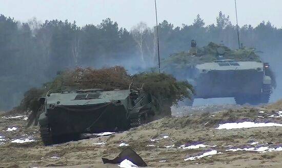 Belarus Russia Joint Military Drills