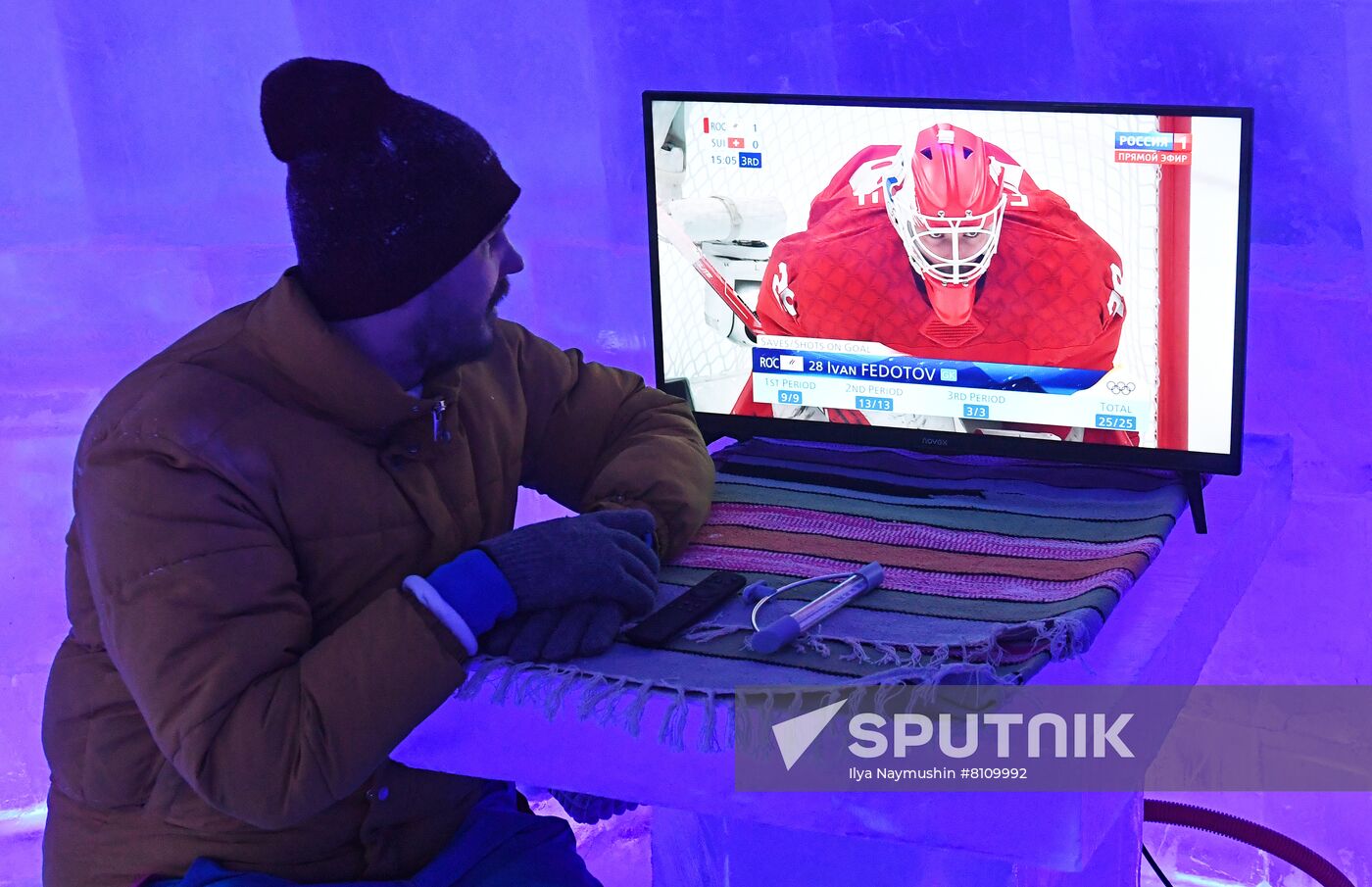 Russia Olympics 2022 Igloo
