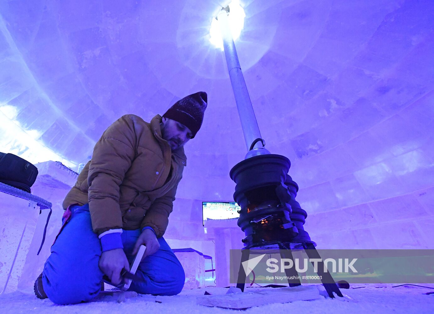 Russia Olympics 2022 Igloo