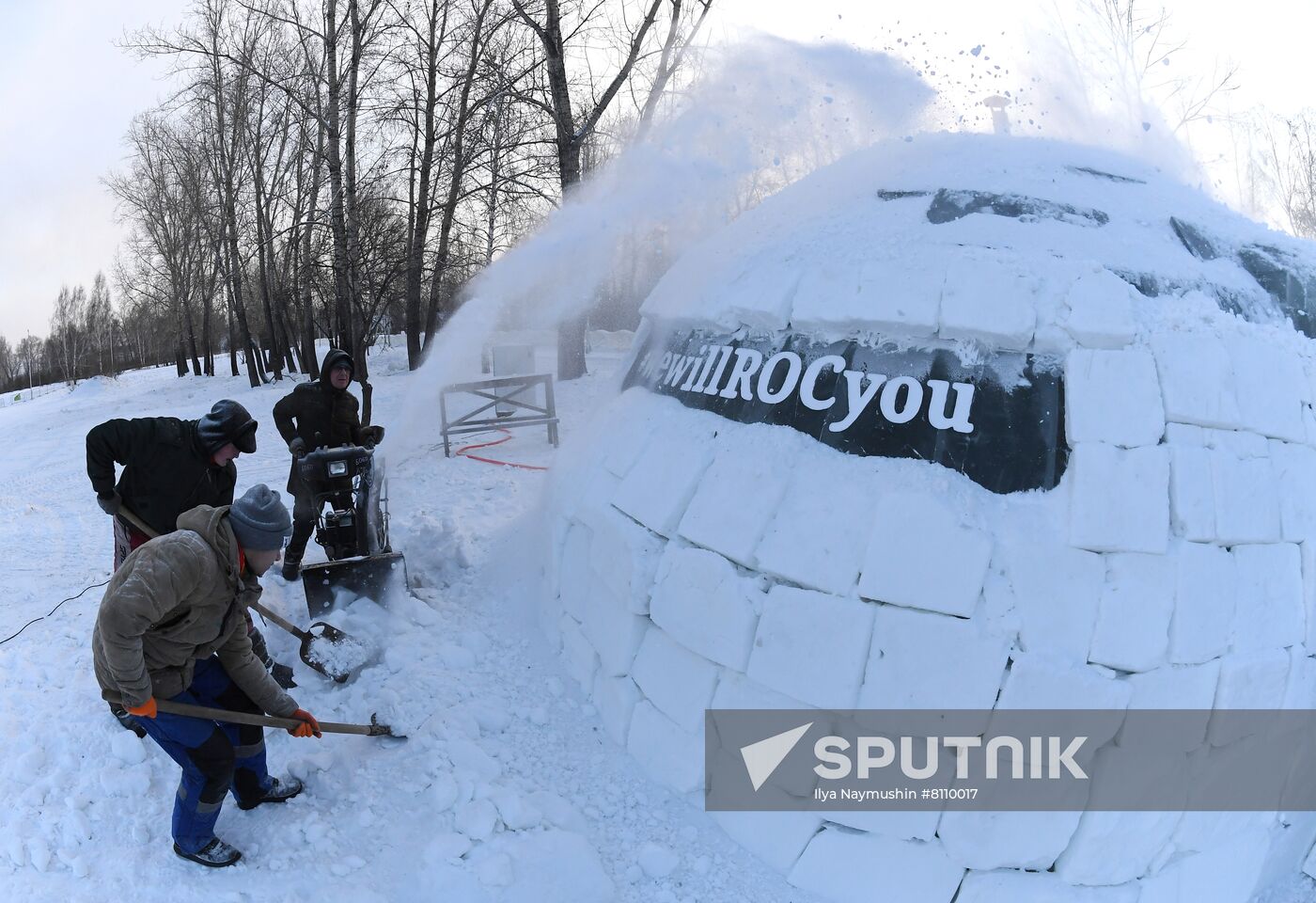 Russia Olympics 2022 Igloo