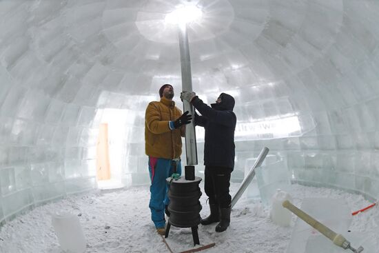 Russia Olympics 2022 Igloo