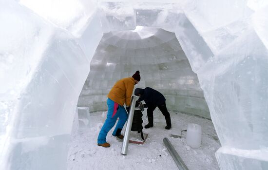Russia Olympics 2022 Igloo