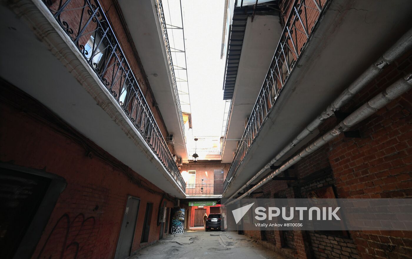 Old blocks in central Vladivostok