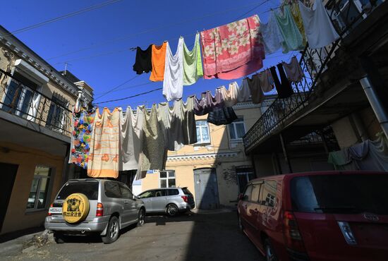 Old blocks in central Vladivostok