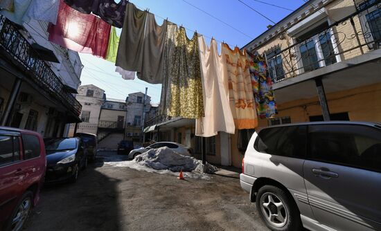 Old blocks in central Vladivostok
