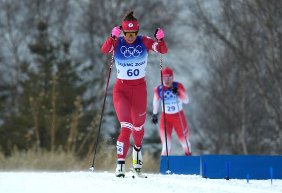 China Olympics 2022 Cross-Country Skiing Women