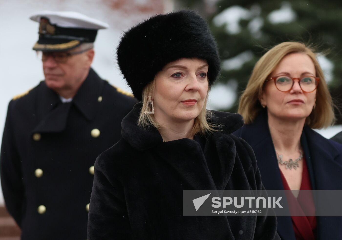 Russia Britain Wreath Laying