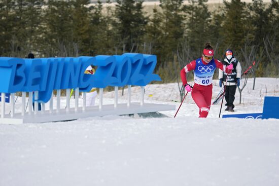 China Olympics 2022 Cross-Country Skiing Women