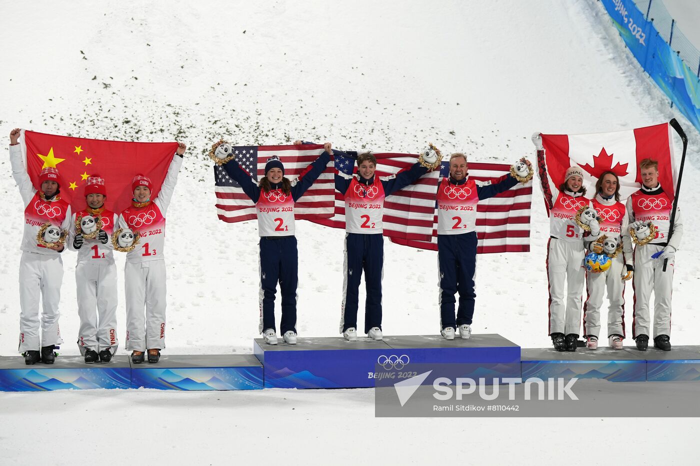 China Olympics 2022 Freestyle Skiing Mixed Team