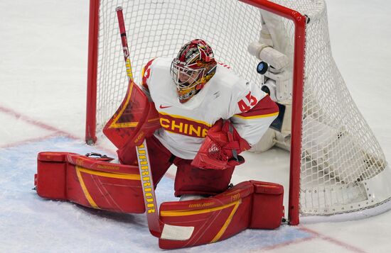 China Olympics 2022 Ice Hockey Men US - China