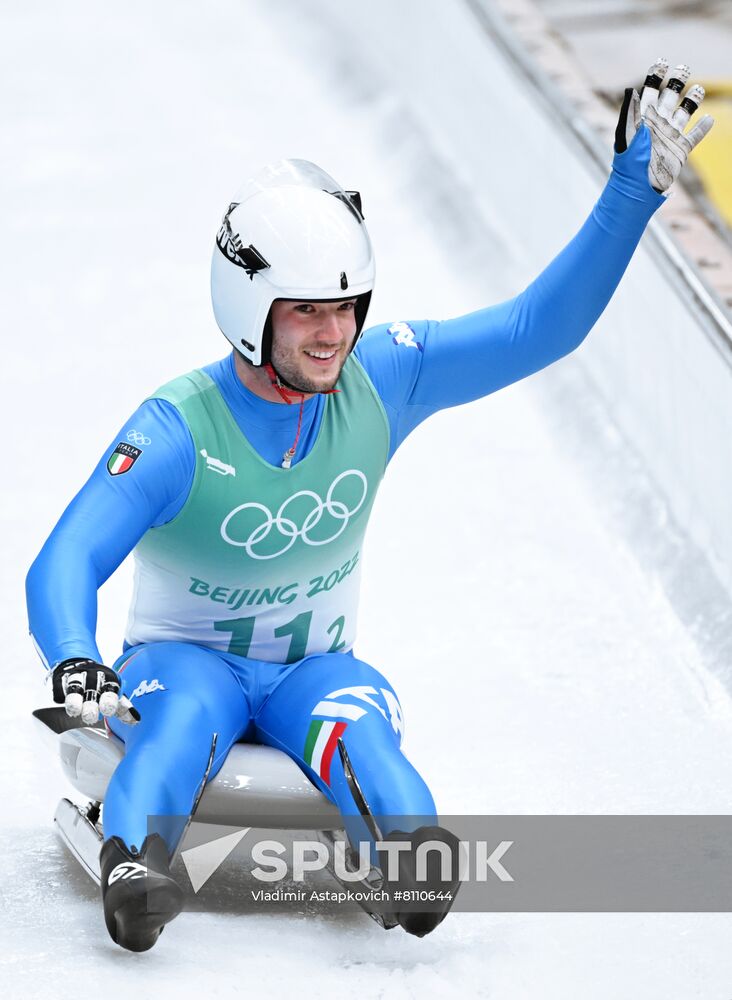 China Olympics 2022 Luge Team Relay