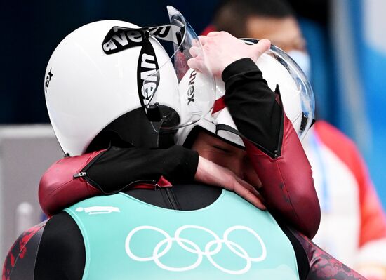 China Olympics 2022 Luge Team Relay
