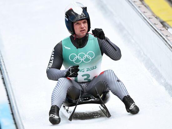 China Olympics 2022 Luge Team Relay