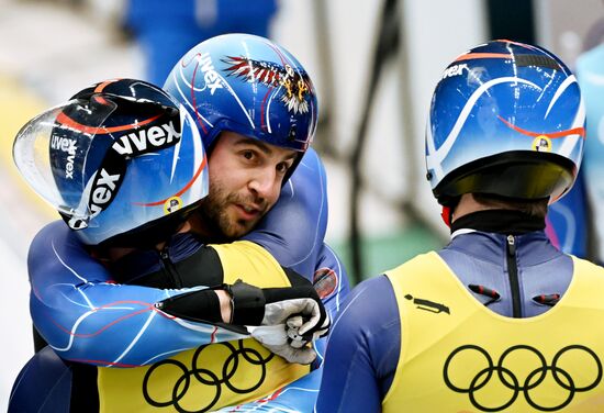 China Olympics 2022 Luge Team Relay