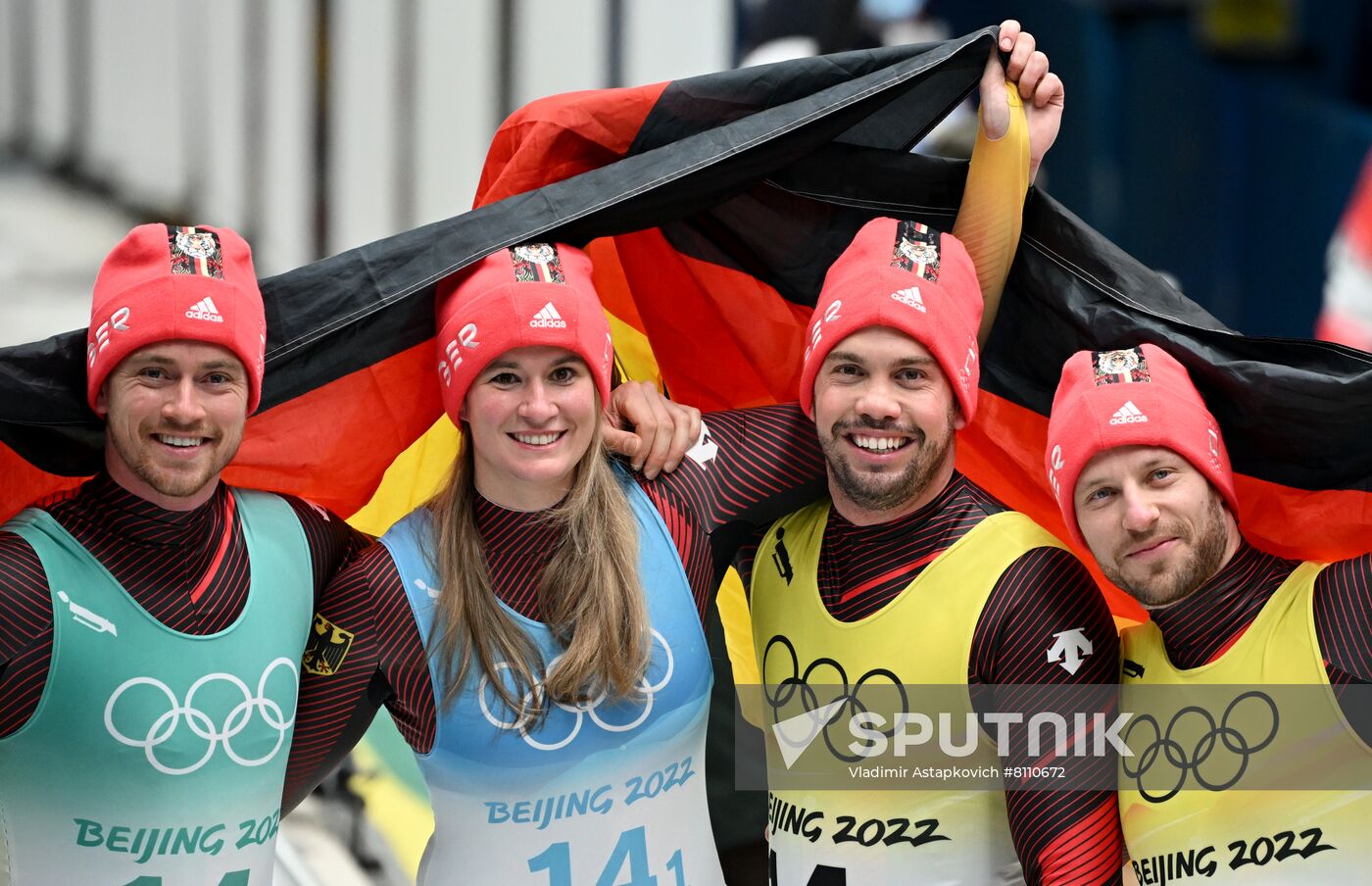 China Olympics 2022 Luge Team Relay