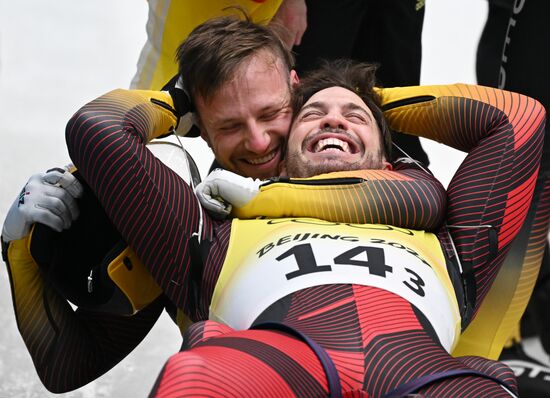 China Olympics 2022 Luge Team Relay