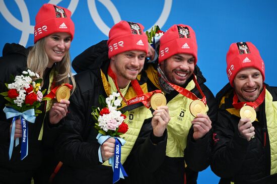 China Olympics 2022 Medal Ceremony