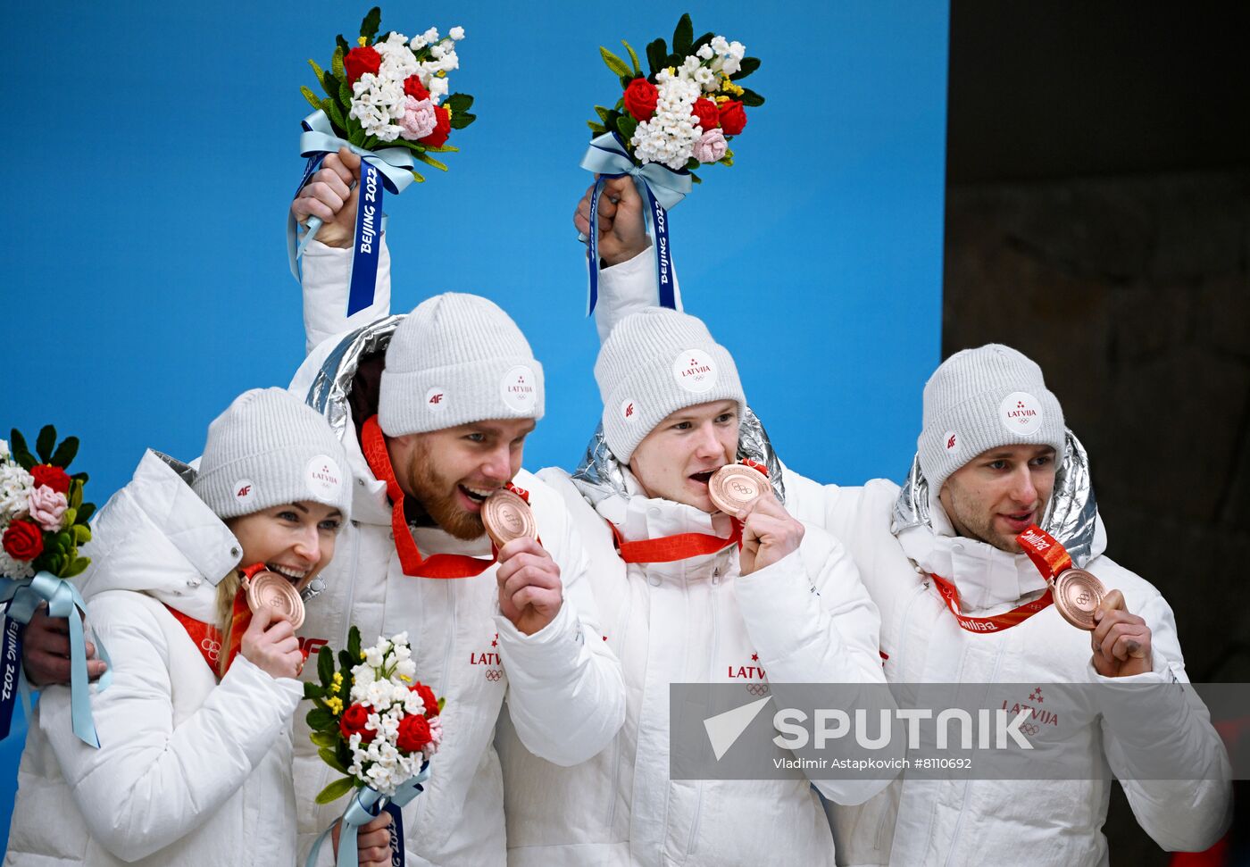 China Olympics 2022 Medal Ceremony