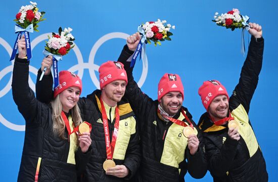 China Olympics 2022 Medal Ceremony