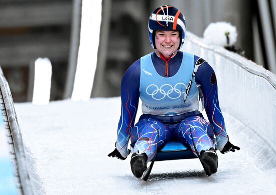 China Olympics 2022 Luge Team Relay
