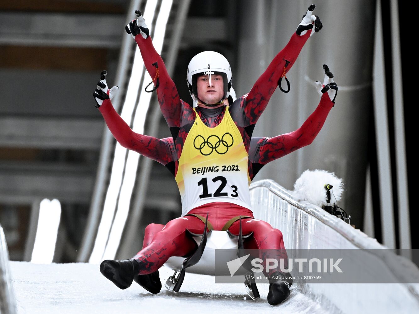 China Olympics 2022 Luge Team Relay