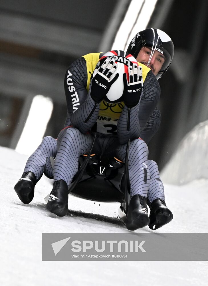 China Olympics 2022 Luge Team Relay