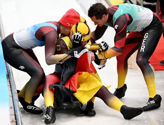 China Olympics 2022 Luge Team Relay
