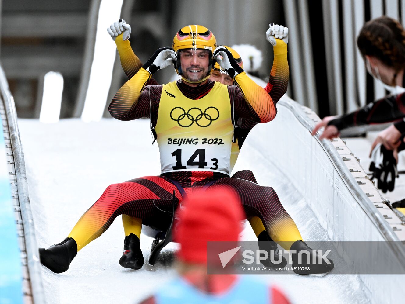China Olympics 2022 Luge Team Relay