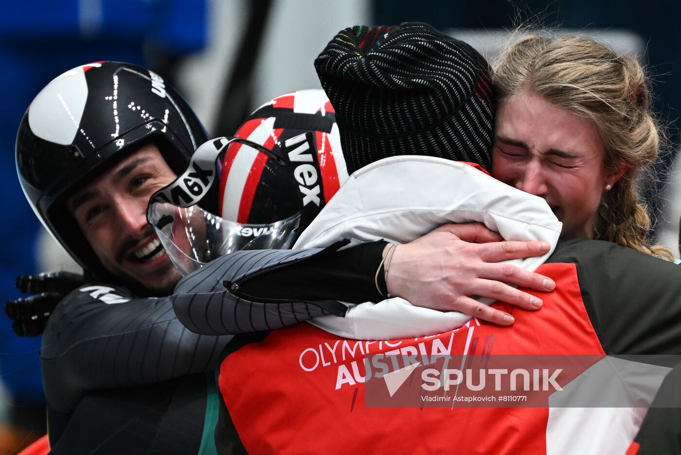 China Olympics 2022 Luge Team Relay