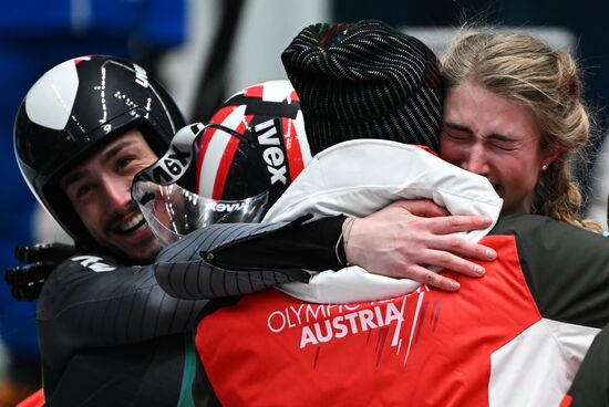China Olympics 2022 Luge Team Relay