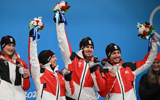 China Olympics 2022 Medal Ceremony
