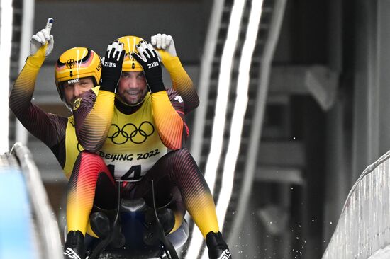 China Olympics 2022 Luge Team Relay
