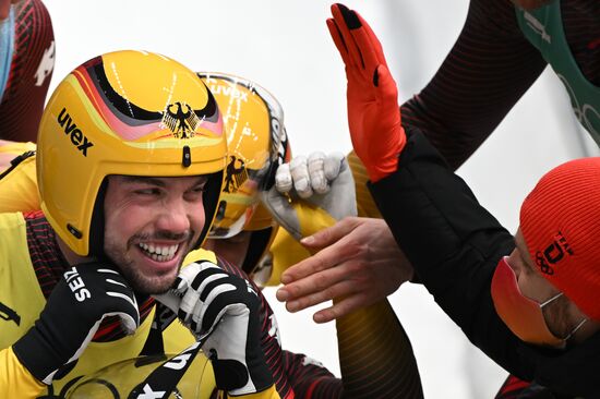 China Olympics 2022 Luge Team Relay