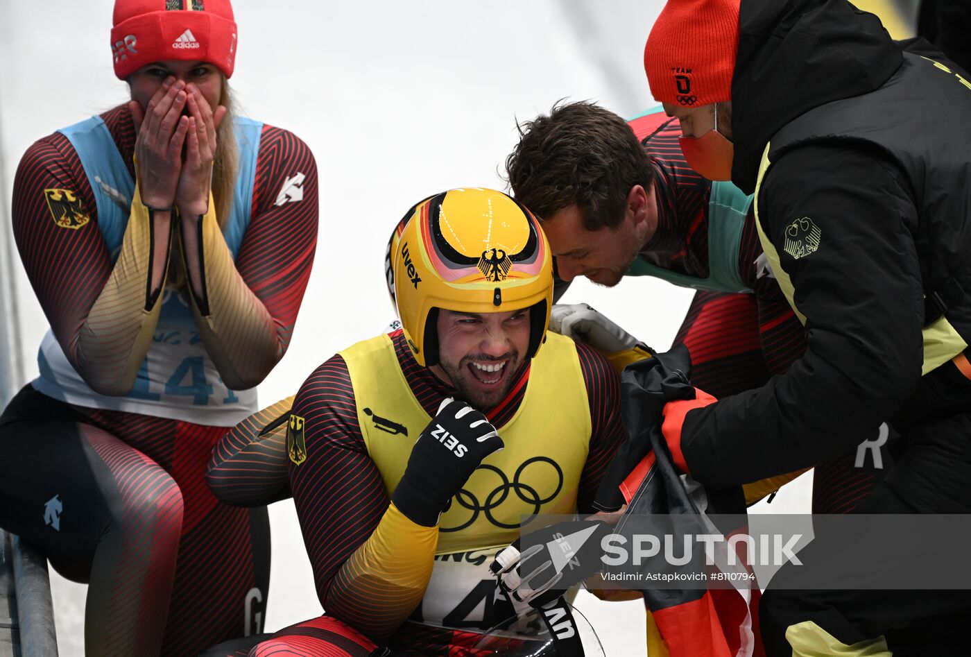 China Olympics 2022 Luge Team Relay