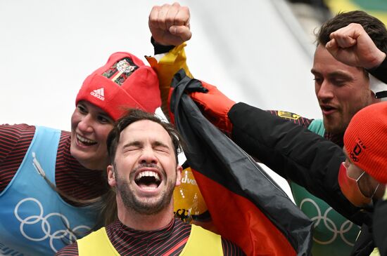 China Olympics 2022 Luge Team Relay