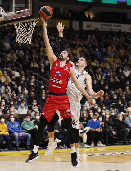 Israel Basketball Euroleague Maccabi - CSKA