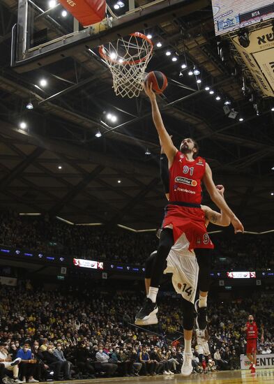 Israel Basketball Euroleague Maccabi - CSKA