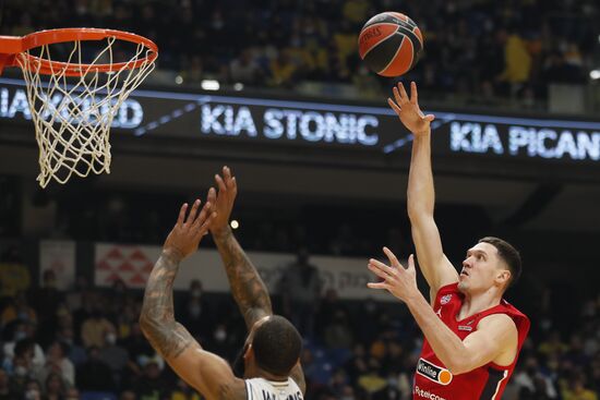 Israel Basketball Euroleague Maccabi - CSKA