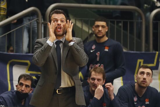 Israel Basketball Euroleague Maccabi - CSKA