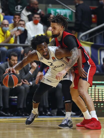 Israel Basketball Euroleague Maccabi - CSKA