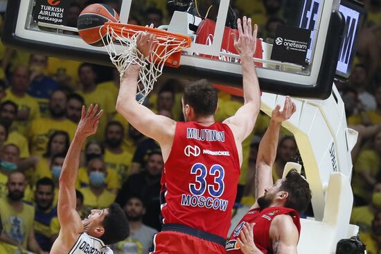 Israel Basketball Euroleague Maccabi - CSKA