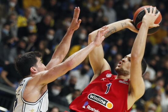 Israel Basketball Euroleague Maccabi - CSKA