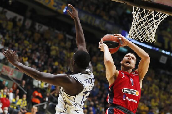 Israel Basketball Euroleague Maccabi - CSKA