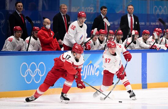 China Olympics 2022 Ice Hockey Men Denmark - ROC