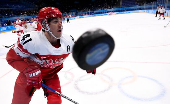 China Olympics 2022 Ice Hockey Men Denmark - ROC
