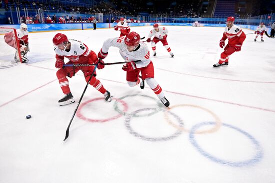 China Olympics 2022 Ice Hockey Men Denmark - ROC